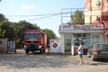 Incendiu în curtea fostei IRA Suceava