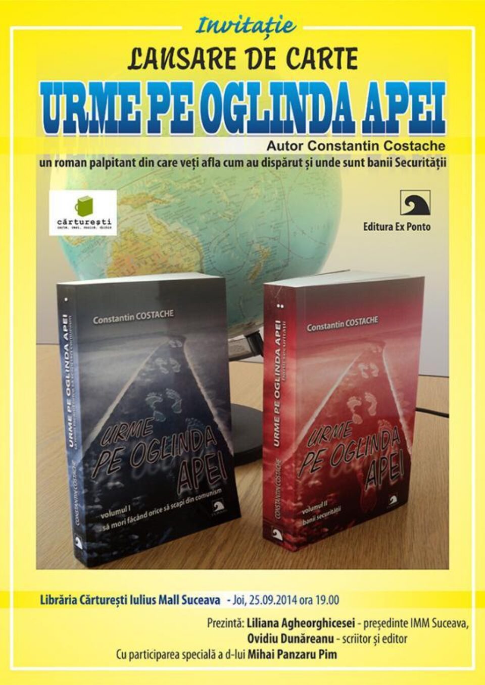 Lansare de carte, la Librăria Cărturești