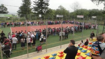 Școală nouă și bază sportivă ultramodernă, în comuna Burla