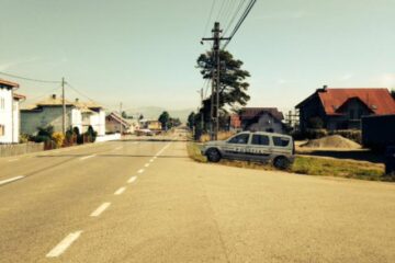 Macheta autospecialei cu radar de la Poiana Stampei