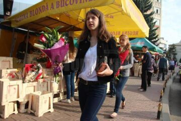 Flori pentru profesoare în prima zi de școală