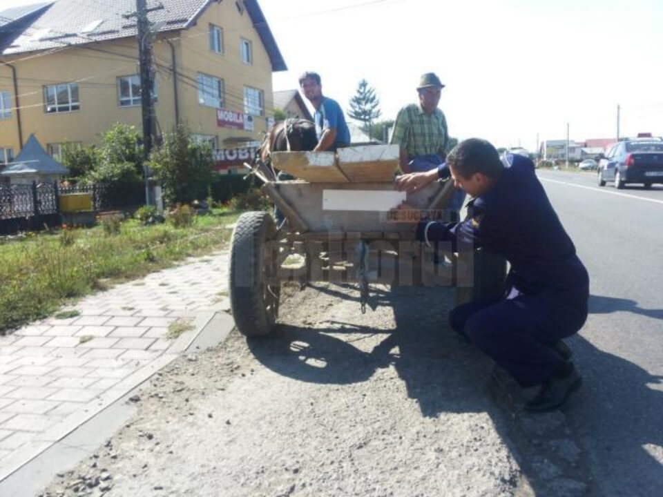 Acțiune de montare de plăcuțe reflectorizante