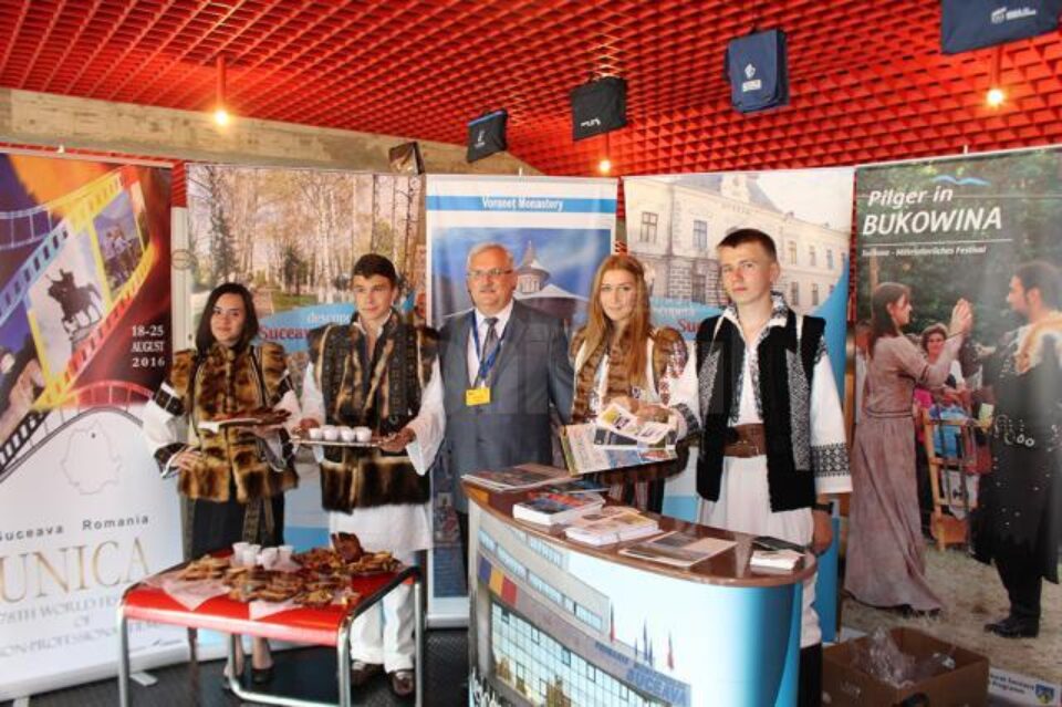 Standul de promovare a României