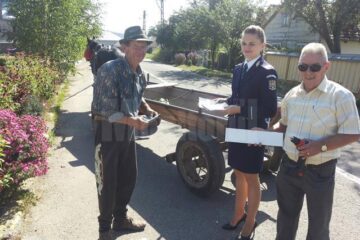 Acțiunea desfășurată ieri la Șcheia