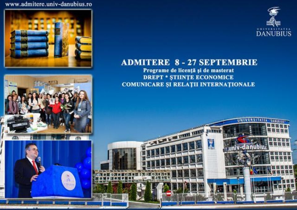 COMUNICARE ȘI RELAȚII INTERNAȚIONALE ALEGE UNIVERSITATEA «DANUBIUS»