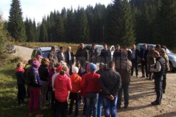 Lansarea noii poteci tematice din Tinovul Mare de la Poiana Stampei