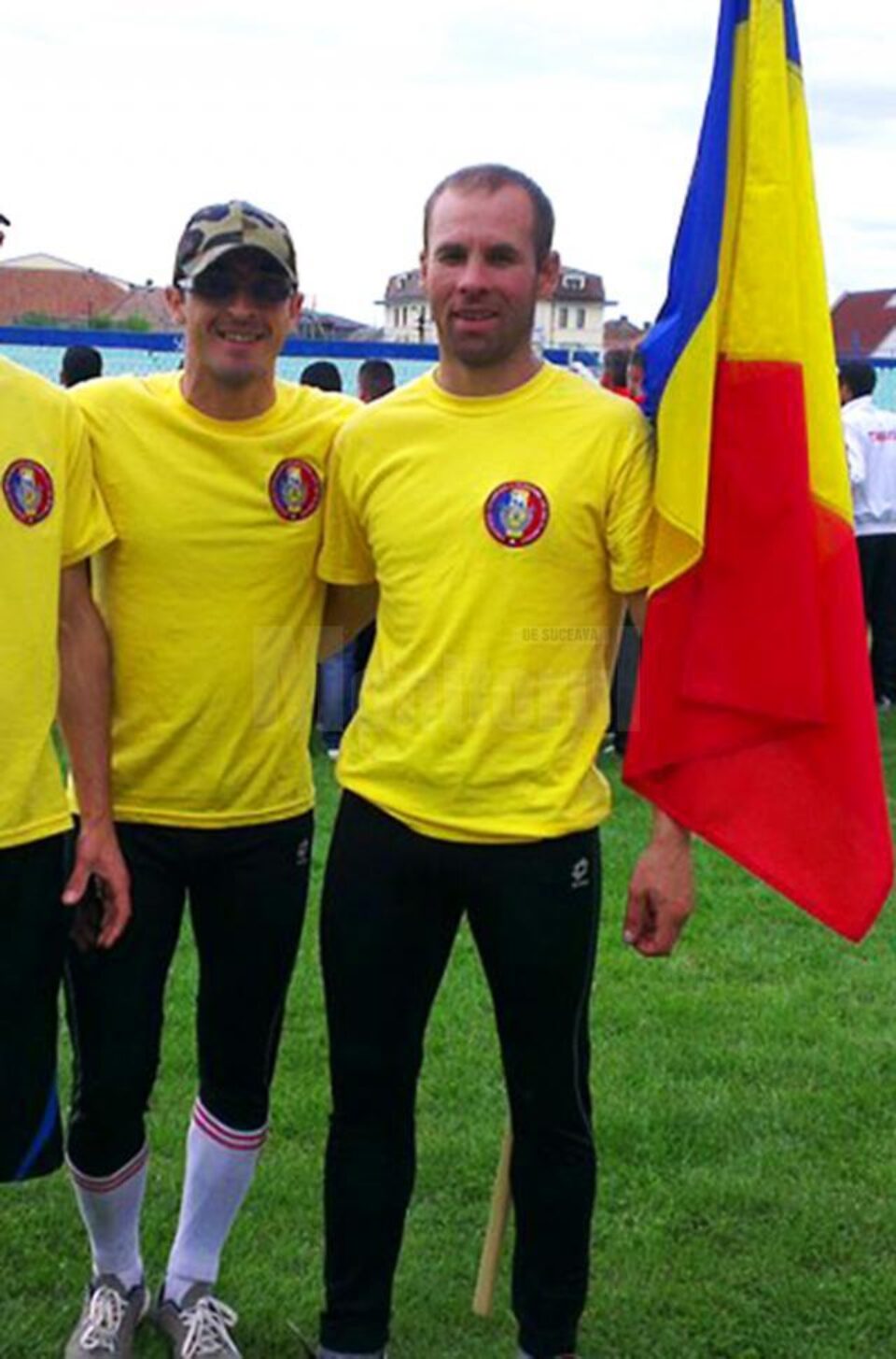 Plt. maj. Sergiu Avasiloaei și plt. maj. Radu Iulian Cîrnu