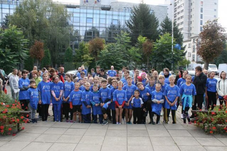 La prima ediție a „Crosului Inimii” au participat aproape 150 de suceveni