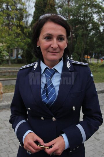 Ileana Iacob, ofițer sociolog în cadrul Compartimentului de Analiză și Prevenire a Criminalității