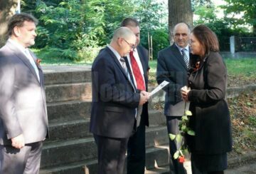 Eveniment comemorativ în Cimitirul ostașilor sovietici din municipiul Fălticeni