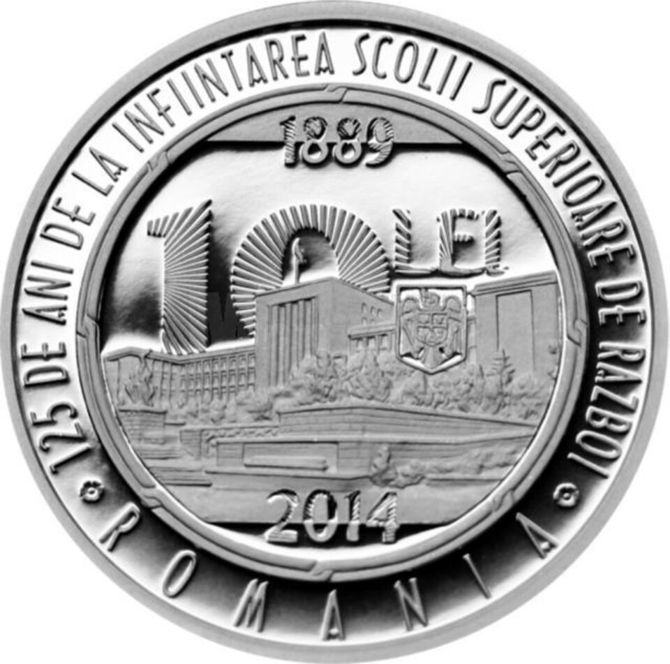 Emisiunea numismatică „150 de ani de învățământ de arhitectură în România”