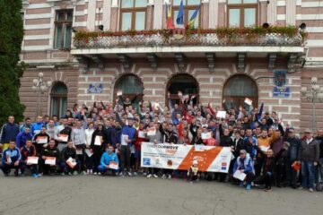 Participarea a fost numeroasă la Crosul Move Week de la Fălticeni