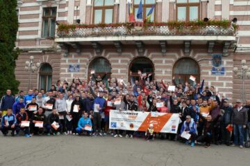 Participarea a fost numeroasă la Crosul Move Week de la Fălticeni