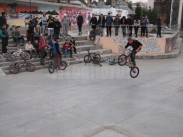 Nordic Skate Park Suceava are o suprafață de 2426 de mp