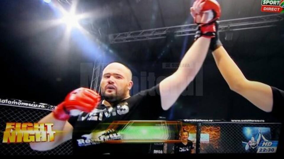 Ghiță Ignat a câștigat rapid meciul cu adversarul său din gala MMA de la Botoșani