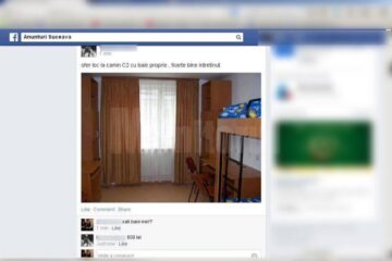 Anunț postat de un student USV miercuri, 8 octombrie