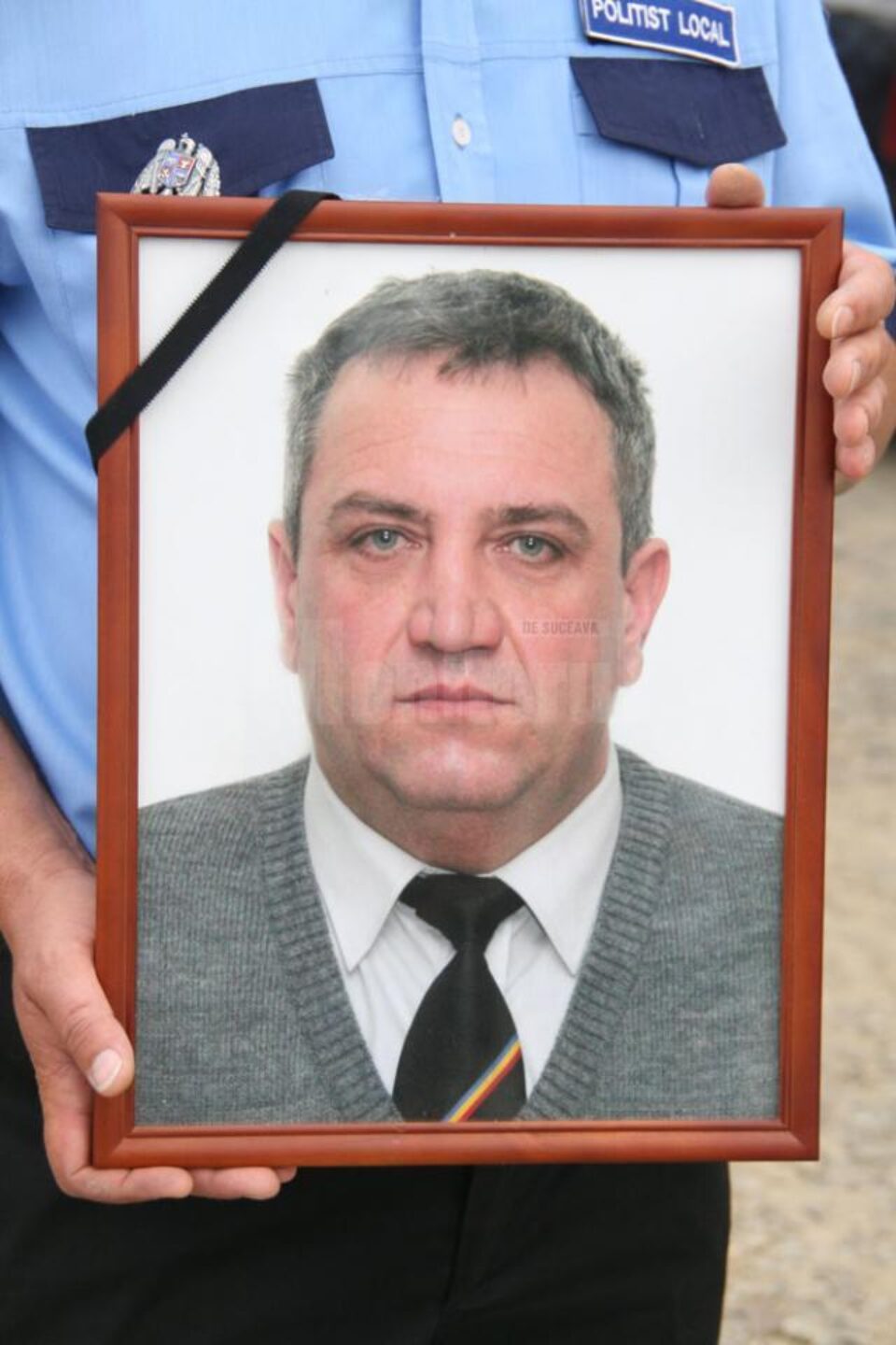 Niculai Costeniuc, polițistul mort în misiune, în septembrie 2011