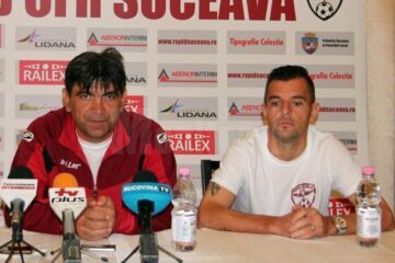 Antrenorul Bogdan Tudoreanu și căpitanul Dorin Semeghin sunt optimiști înaintea meciului de la Bacău