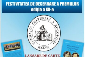 Festivitatea de decernare a Premiilor Fundației Culturale a Bucovinei
