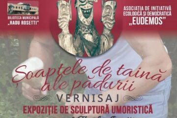 Expoziția de sculptură umoristică „Șoaptele de taină ale pădurii”