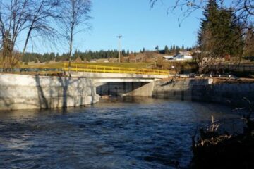 Lucrările la pod au fost finalizate în șase luni de zile