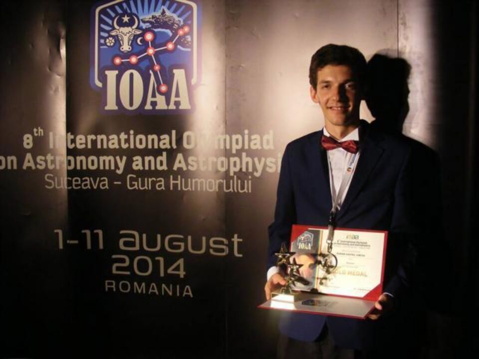 Medalie de aur pentru un tânăr rădăuțean, la Olimpiada Internațională de Astronomie din Kârgâzstan