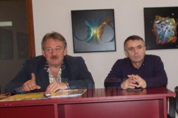 Primarul Marius Ursaciuc și directorul festivalului, Mihai Mardare