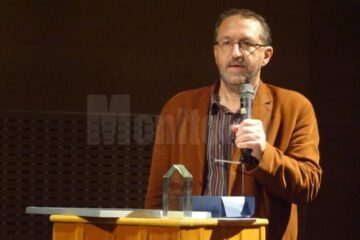 Arhitectul Constantin Gorcea la festivitatea de premiere
