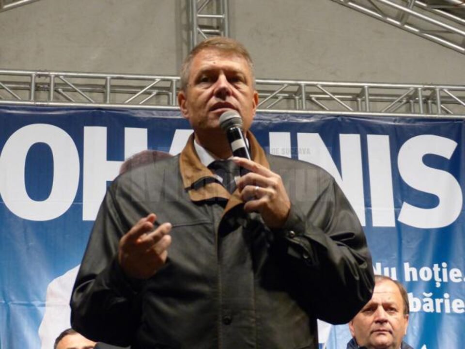 Candidatul Alianței Creștin Liberale pentru funcția de președinte al României și liderul PNL, Klaus Iohannis Candidatul Alianței Creștin Liberale pentru funcția de președinte al României și liderul PNL, Klaus Iohannis
