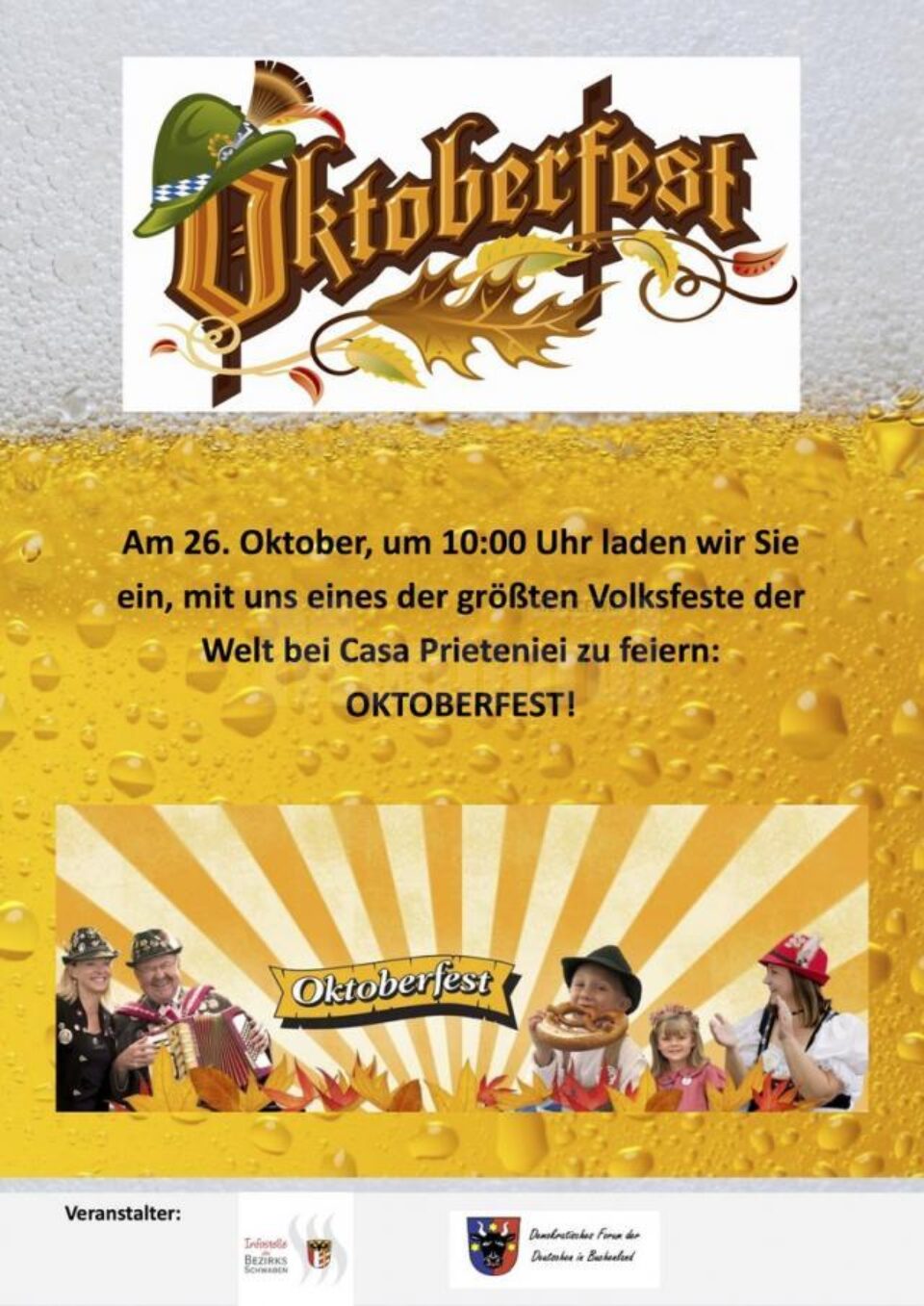 „Oktoberfest”, la Casa Prieteniei