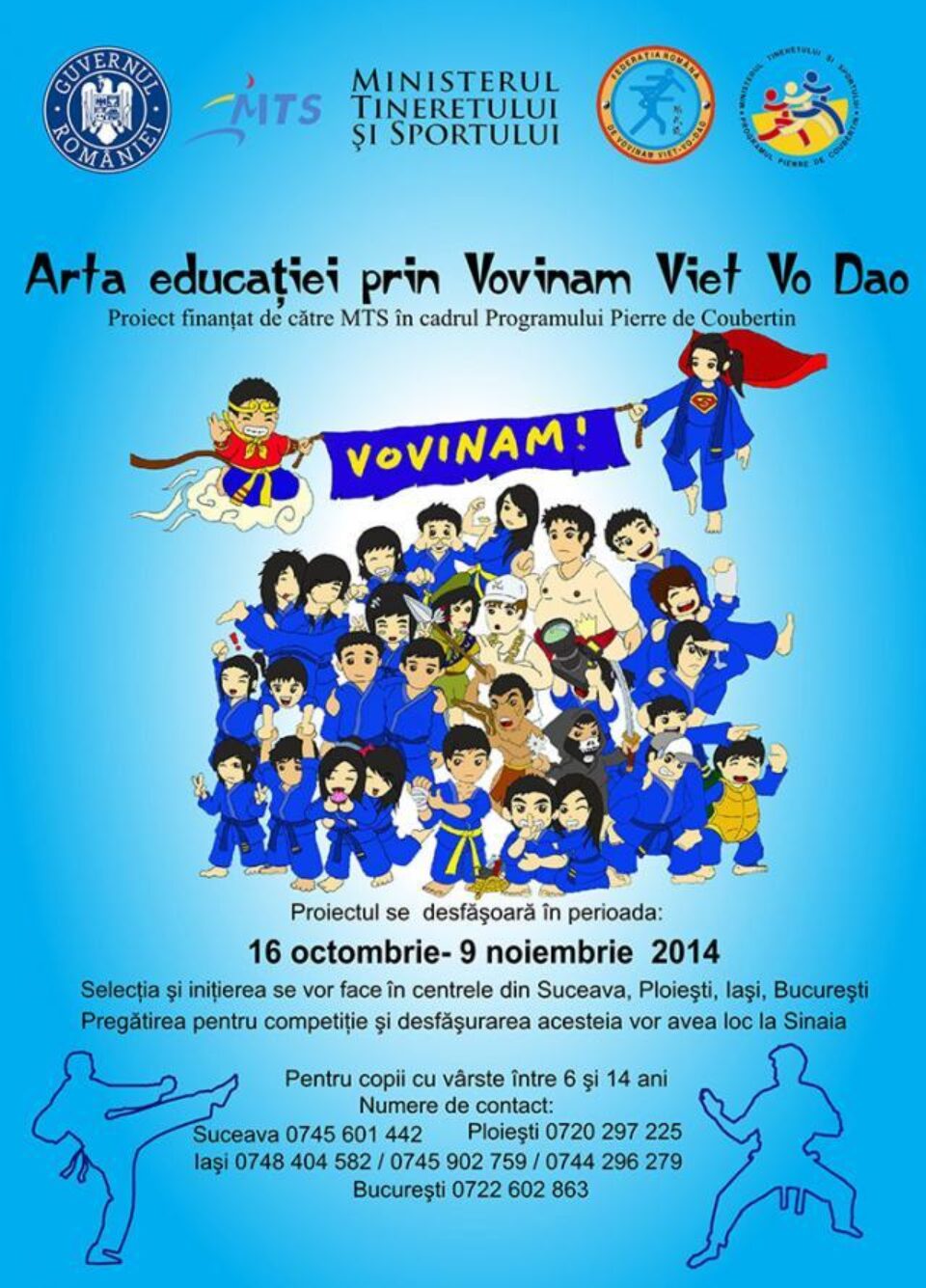 „Arta educației prin Vovinam Viet Vo Dao”