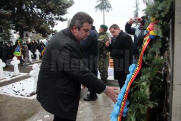 Ziua Armatei a fost marcată la Suceava printr-un ceremonial militar și religios la Monumentul Eroului Necunoscut