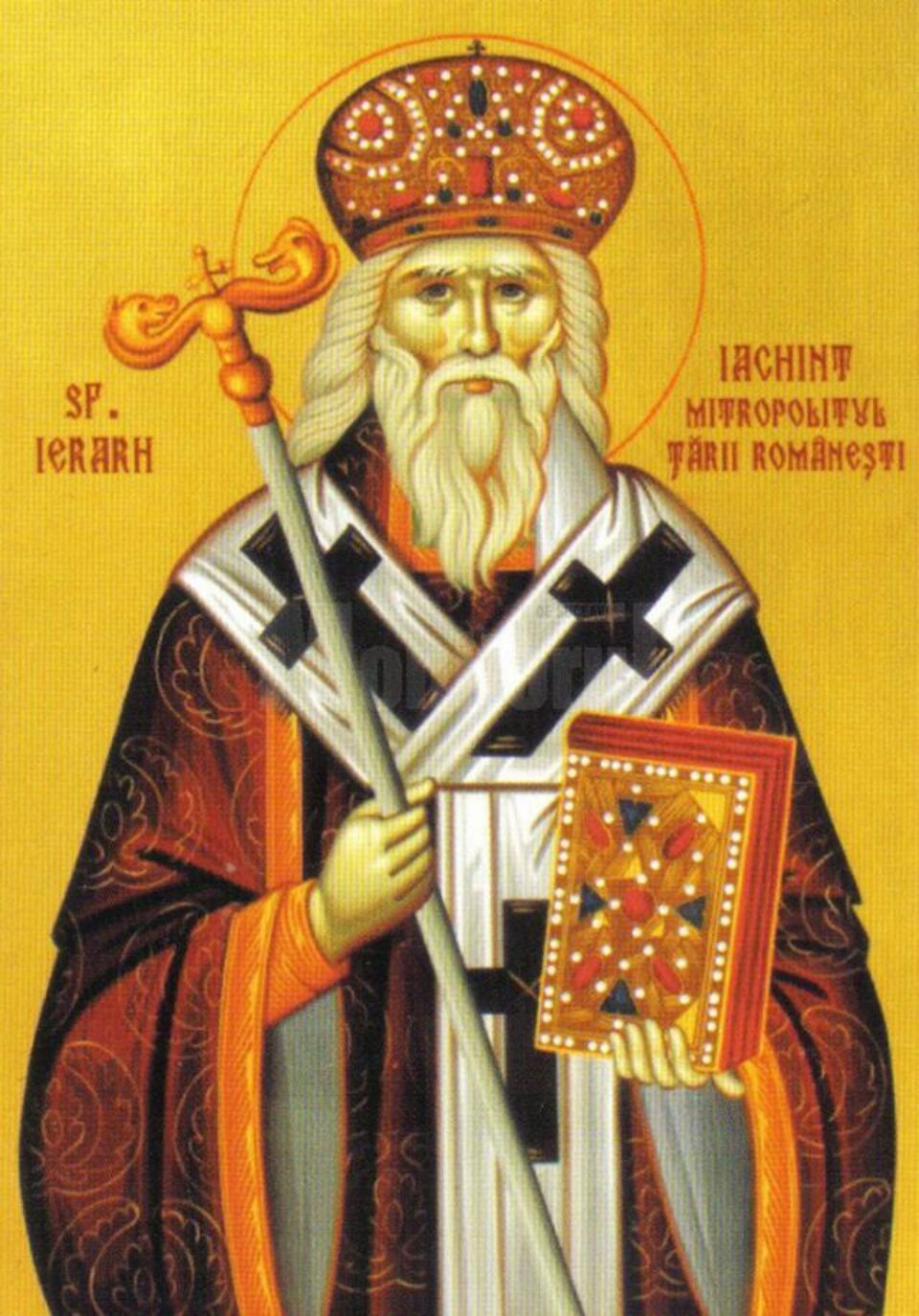 Sfântul Ierarh Iachint de Vicina, mitropolitul Țării Românești