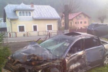 Accidentul rutier petrecut în noaptea de 18 spre 19 octombrie la Câmpulung Moldovenesc