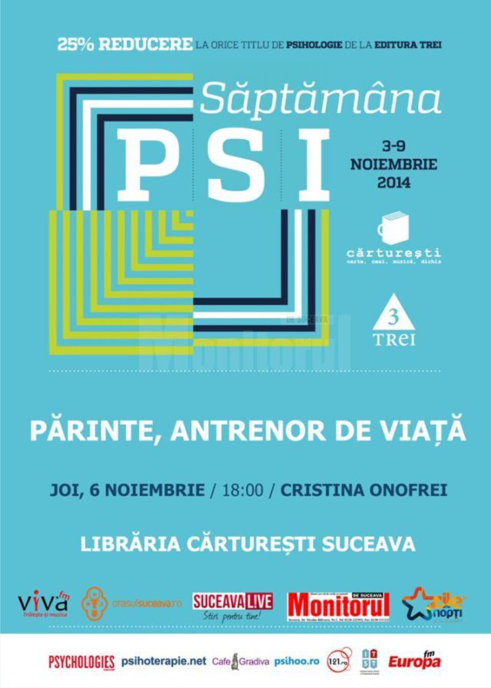 „Săptămâna PSI”, la Librăria Cărturești
