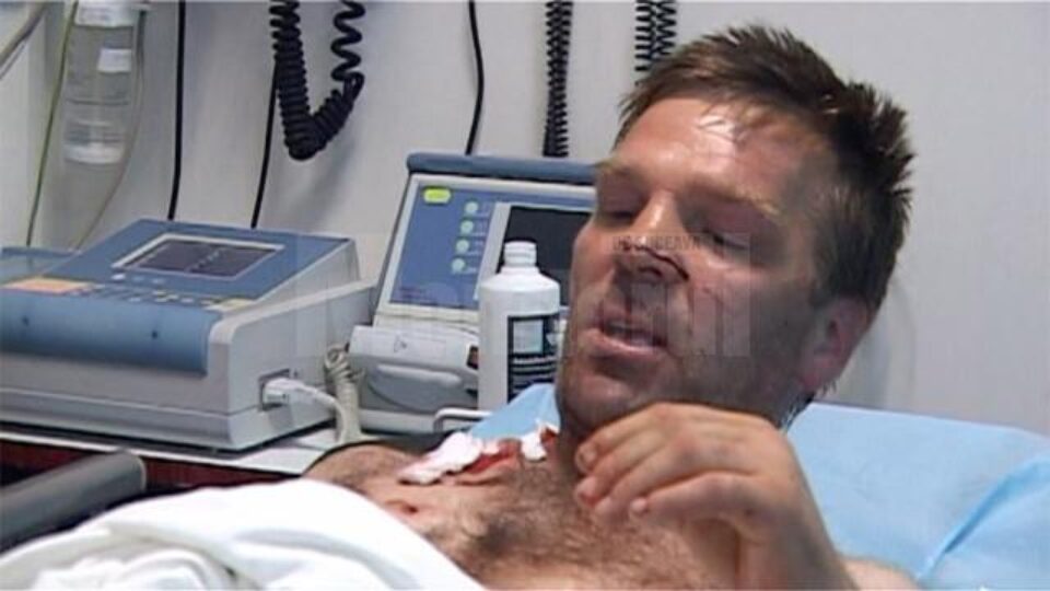 Gheorghe Andriș, cel care a fost înjunghiat de mai multe ori de către Strapciuc