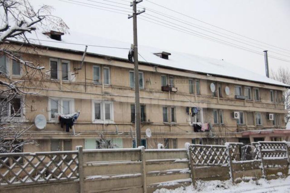 Fostul bloc de locuințe de serviciu al Electromontaj