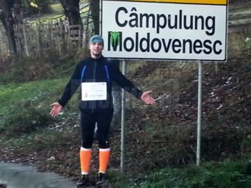 Tandin Cernica a avut parte de o cursă dificilă, dar la final a fost primit într-un mod aparte la Suceava după 110 km de alergare