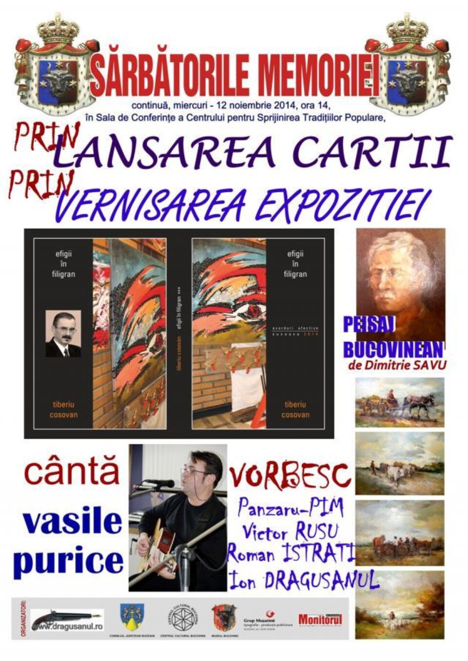 Lansare de carte și expoziție de pictură