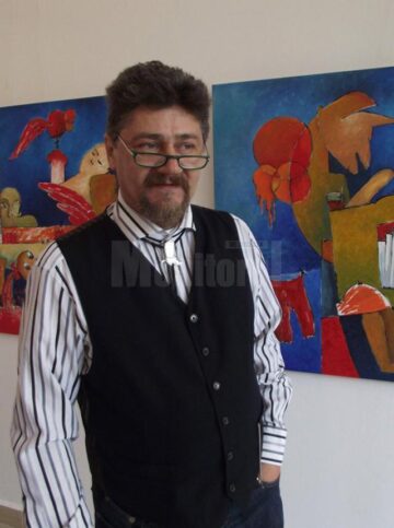 Artistul plastic Liviu Șoptelea, curatorul evenimentului