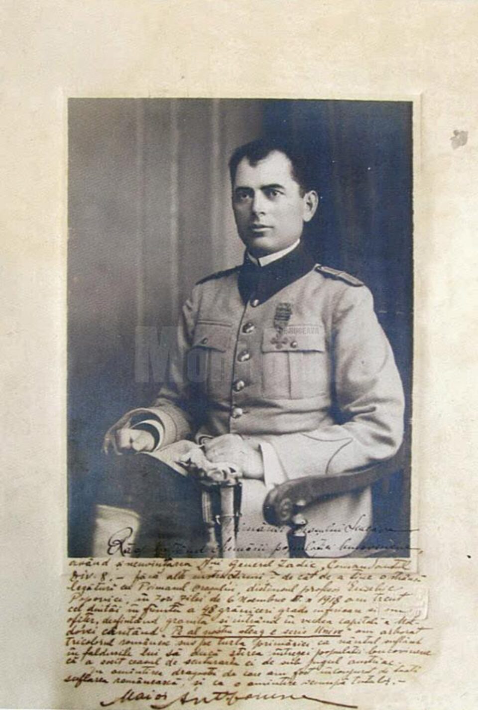 Maiorul Anton Ionescu a fost copleșit de emoții la intrarea în Suceava