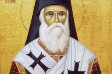 Procesiune cu racla cu moaștele Sfântului Ierarh Nectarie, duminică, la biserica din curtea Spitalului Vechi