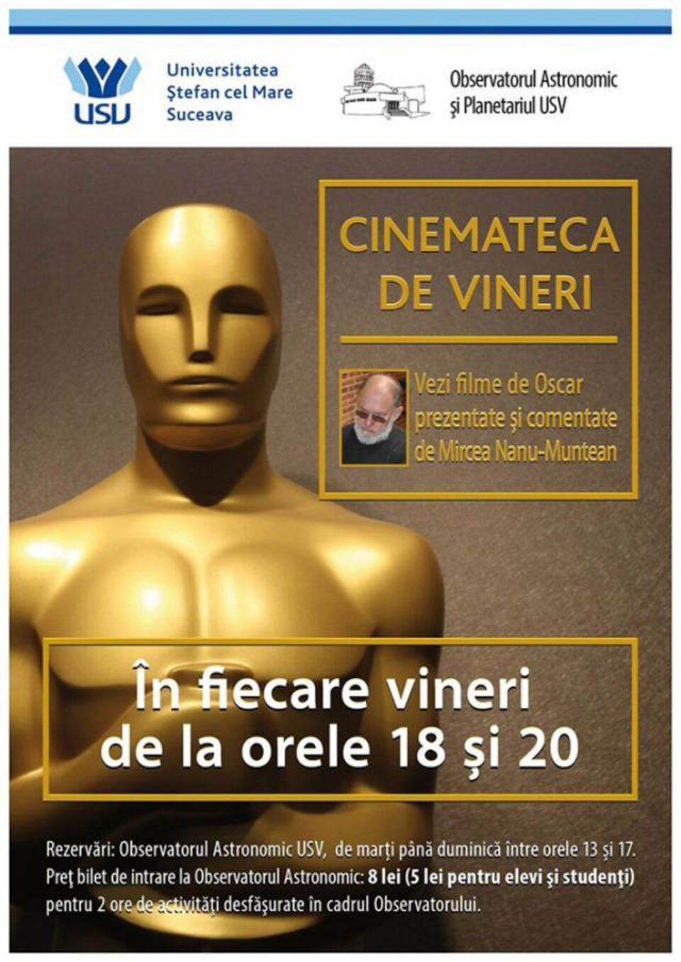 „Cinemateca de vineri”