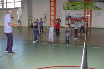 Programul „Micul as în tenis” atrage tot mai mulți copii