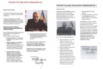 O scrisoare deschisă a primarului comunei Preutești, Ion Vasiliu, de susținere a candidatului Victor Ponta, a fost falsificată rudimentar, în format aproape identic, fiind transformată în una în favoarea candidatului Klaus Iohannis