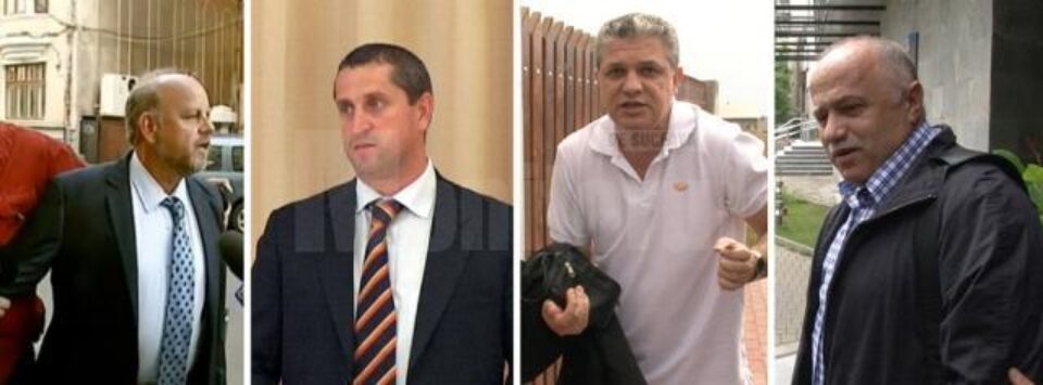 Primarul Aurel Olărean, omul de afaceri Constantin Babiuc, judecătorul Bogdan Bărbuță și procurorul Dumitru Dîmbu au rămas în continuare după gratii Primarul Aurel Olărean, omul de afaceri Constantin Babiuc, judecătorul Bogdan Bărbuță și procurorul Dumitru Dîmbu au rămas în continuare după gratii