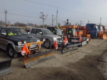 Parcul auto al Diasil de interventie la deszapazire si inghet, pentru sezonul rece