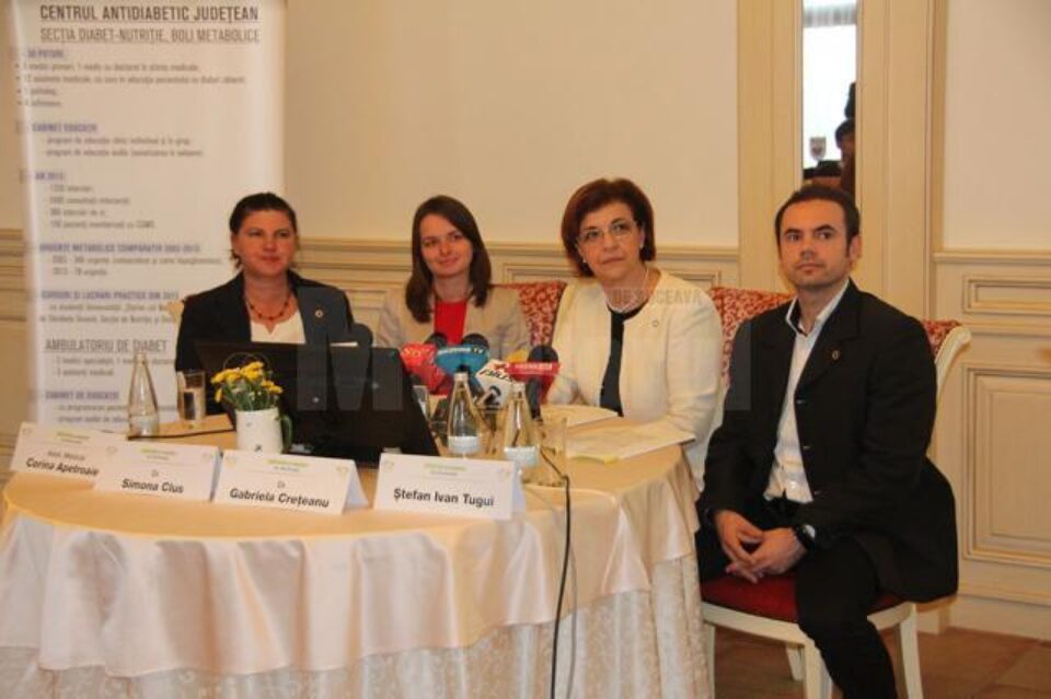 Evenimentul a făcut parte din proiectul „Sănătatea se cunoaște de dimineață!”, ce se desfășoară în 11 centre de diabet din România Evenimentul a făcut parte din proiectul „Sănătatea se cunoaște de dimineață!”, ce se desfășoară în 11 centre de diabet din România