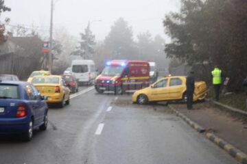 Potrivit Poliției, accidentul a avut loc din cauza vitezei