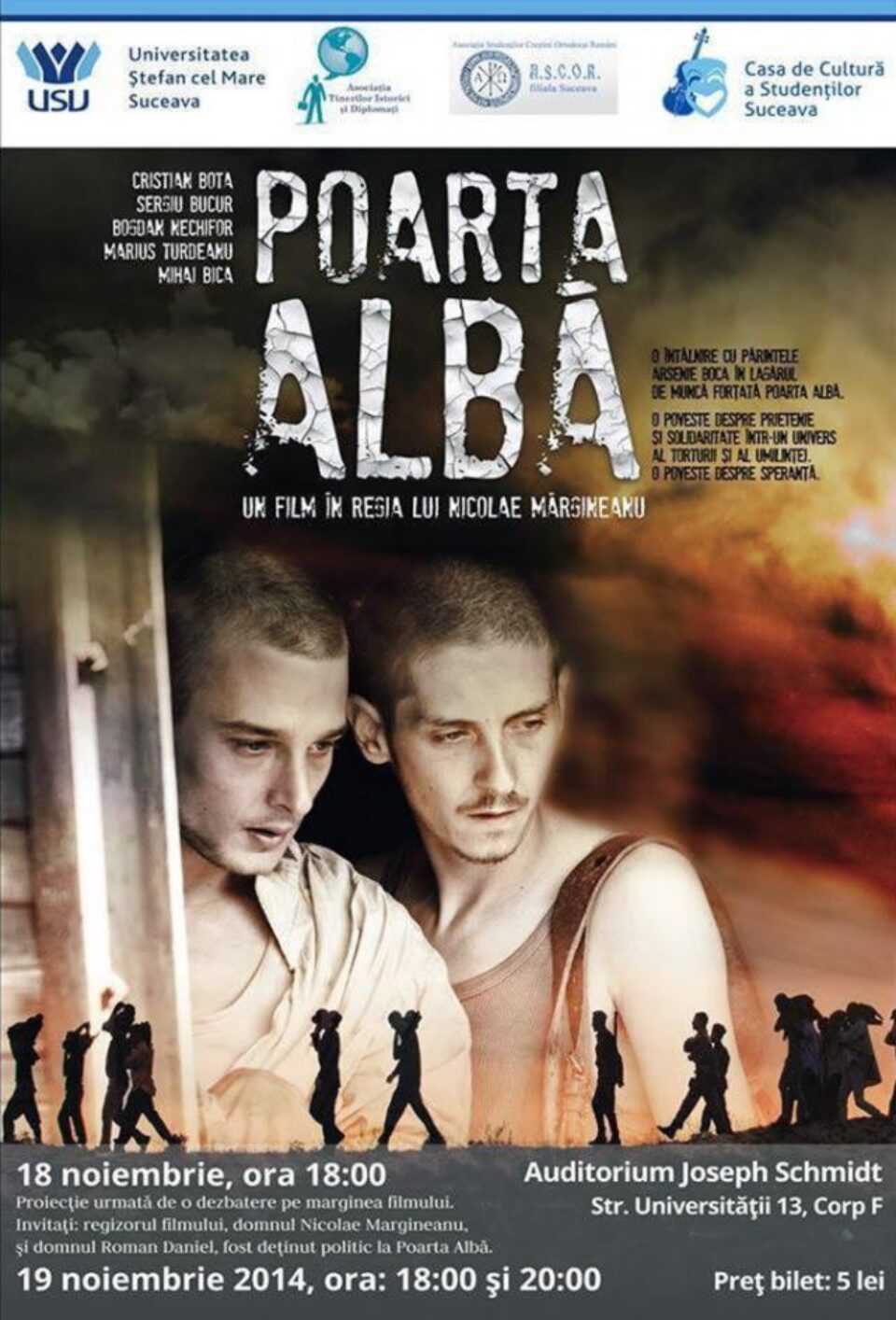 Film despre povestea neștiută a Părintelui Arsenie Boca, proiectat la Universitatea din Suceava